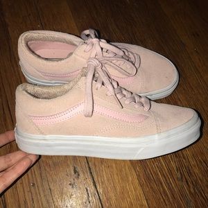 Classic light pink vans